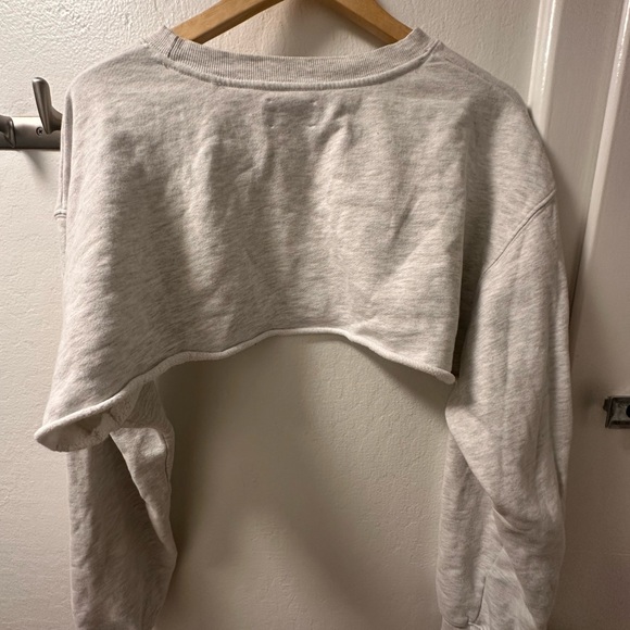 Joah Brown Cropped Sweatshirt - Picture 3 of 4